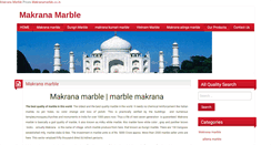 Desktop Screenshot of makranamarble.co.in