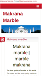 Mobile Screenshot of makranamarble.co.in