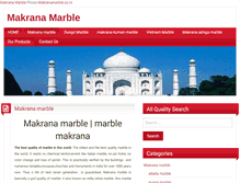 Tablet Screenshot of makranamarble.co.in